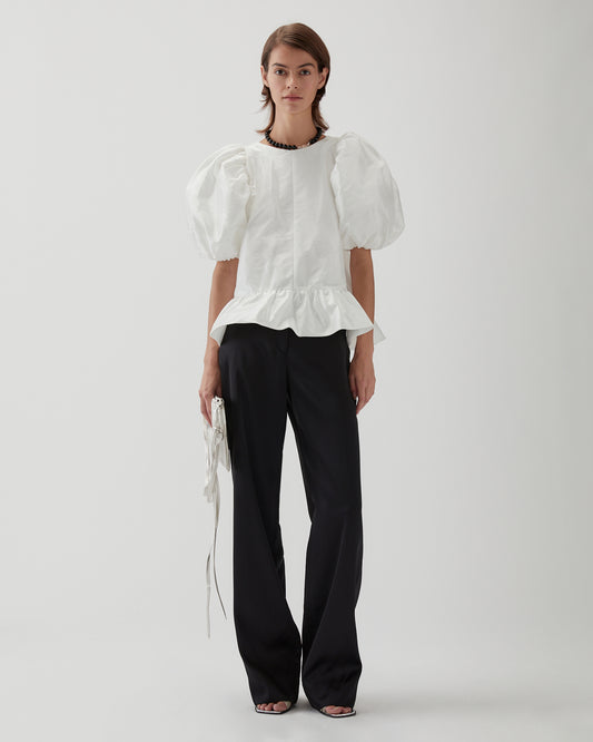 Alara Blouse Taffeta Cream