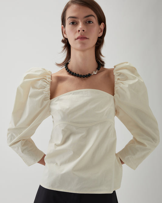 Anita Blouse Organic Cotton Off-White